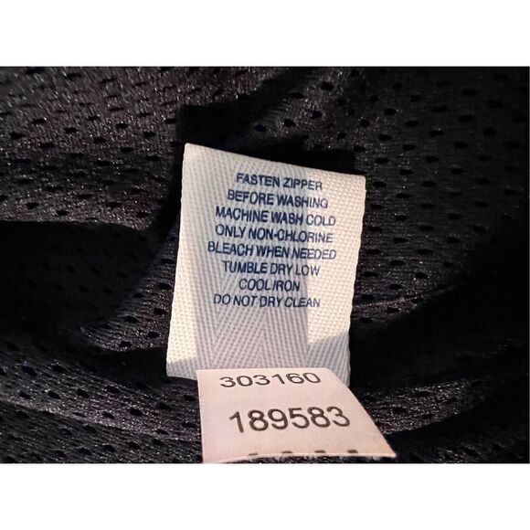 Old Navy Active Windbreaker Raincoat Jacket Men's Black Full Zip- Size S - Picture 16 of 16